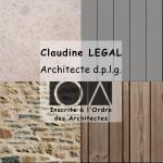 logo carré composé de 4 carreaux ( pierre, bois, zinc, enduit)