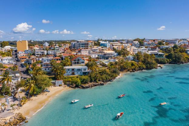 Plage en Guadeloupe