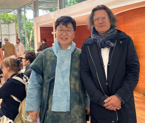 Biennale de Venise : président du Conseil de l'Ordre coréen et vice-président du CNOA