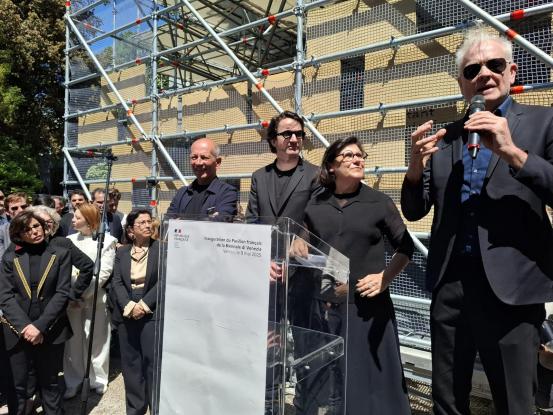 Biennale de Venise - Inauguration du pavillon français