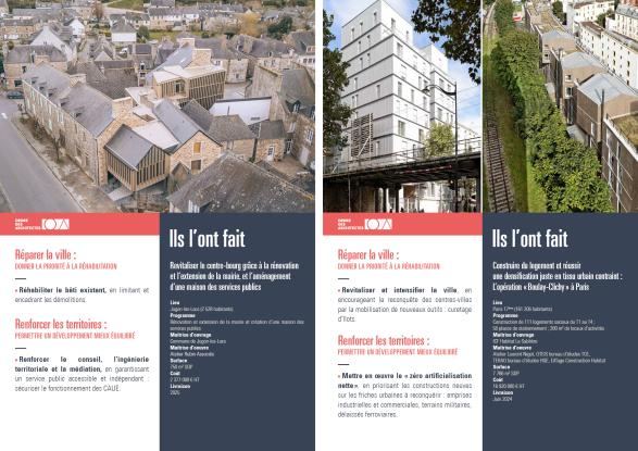 Deux nouvelles fiches plaidoyer