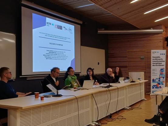 Conférence ACTEE à Grenoble