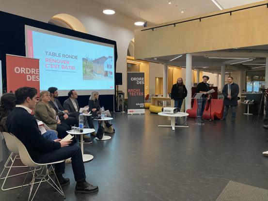 Table ronde à Lunéville