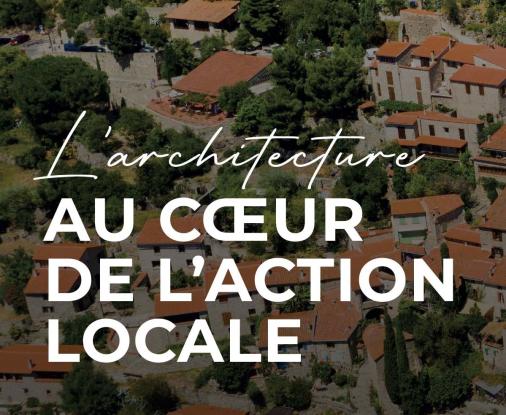 Dépliant L'architecture au coeur de l'action locale