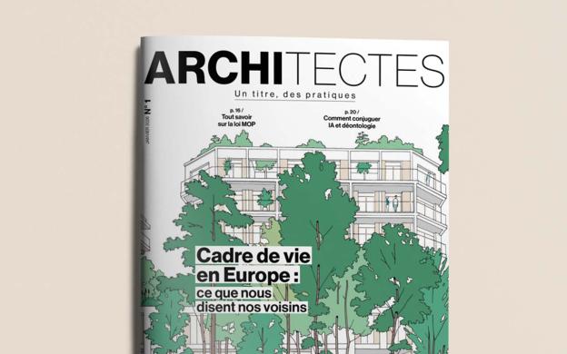 Magazine ARCHITECTES - Couverture