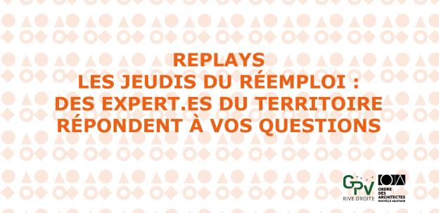 Jeudis du réemploi