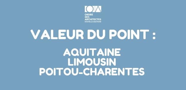 Valeur du point_Poitou Charentes