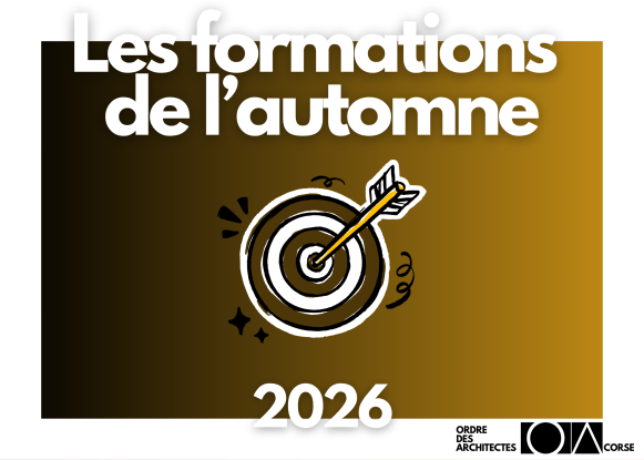 Les formations de l'automne 2026