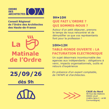 Matinale Ordre 25/09/26